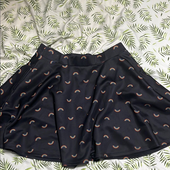 Hot Topic Black A-Line Mini Skirt - Picture 3 of 4